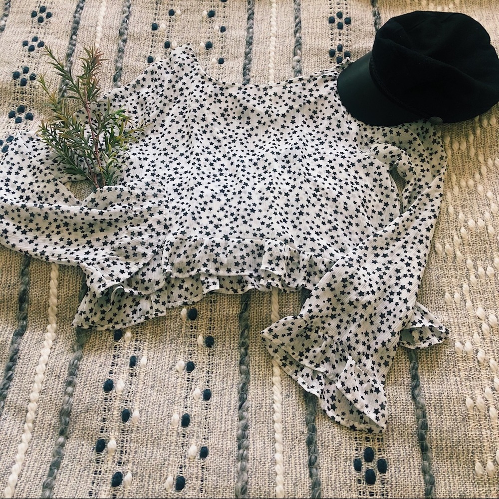 Star Pattern Blouse